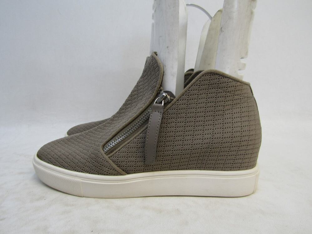 Steve Madden Womens Size 9 M Tuape Fabric Hidden Wedge Heel Boots Sneakers Shoes